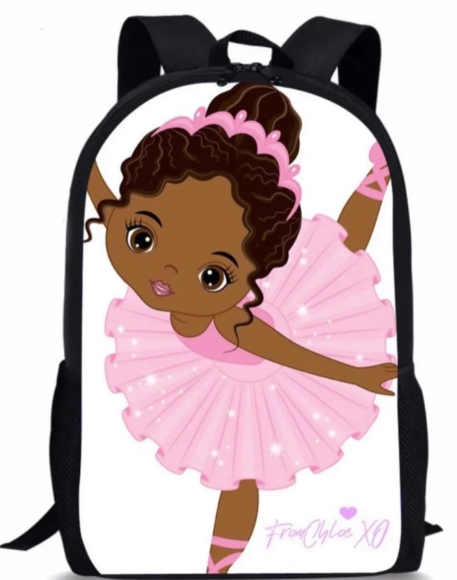 Ballerina backpack discount