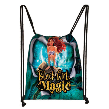 The little mermaid drawstring-backpack