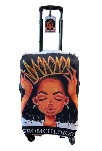 Queen Things suitcase cover