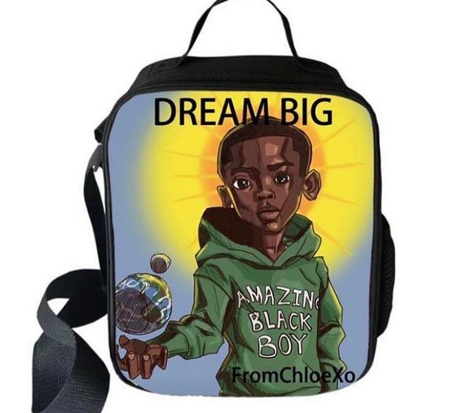 Dream Big Backpack with Lunch Bag Bundle