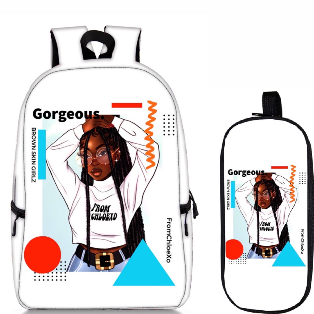 Gorgeous backpack w/pencil case